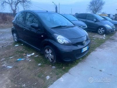 Usata Toyota Aygo 2009 Nero Utilitaria