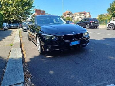Usata BMW 325 Sport Line 224 CV (164 kW) 2016 Nero Station wagon