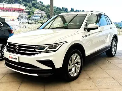 Usata VW Tiguan Advance 150 CV (110 kW) 2020 Bianco SUV