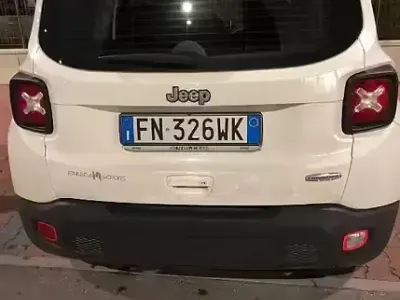 Usata Jeep Renegade 120 CV (88 kW) 2017 Bianco SUV