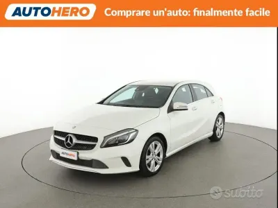 Usata Mercedes A180 Urban 110 CV (80 kW) 2017 Bianco Berlina