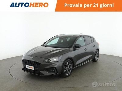 Grigio Usata 2019 Ford Focus ST-Line Berlina | 14.699 € (Buon prezzo)