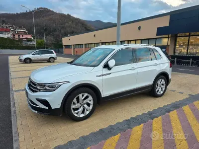 Usata VW Tiguan Elegance 150 CV (110 kW) 2021 Bianco SUV
