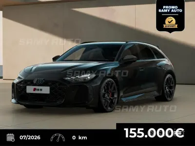 Nuova Audi RS5 Sportback Performance 639 CV (469 kW) 2026 Nero Berlina