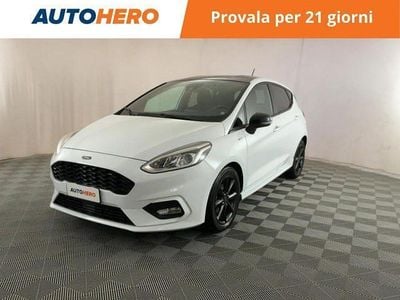 Bianco Usata 2018 Ford Fiesta ST-Line Berlina | 12.199 € (Buon prezzo)