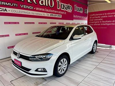 Usata VW Polo Trendline 80 CV (58 kW) 2019 Bianco Utilitaria