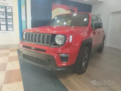 Usata Jeep Renegade Longitude 131 CV (96 kW) 2022 Rosso SUV