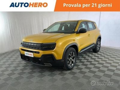Usata Jeep Avenger Longitude 100 CV (73 kW) 2023 Giallo SUV