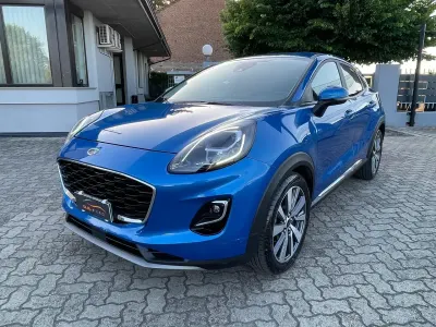 Usata Ford Puma Titanium 125 CV (91 kW) 2022 Blu SUV