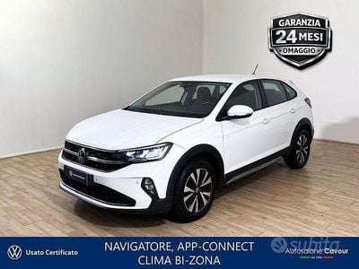 Usata VW Taigo Life 95 CV (69 kW) 2023 Pure white SUV