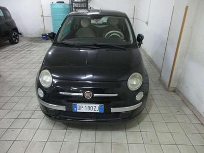 Usata Fiat 500 Lounge 69 CV (50 kW) 2008 Nero Utilitaria