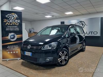 Usata VW Touran Comfortline 104 CV (76 kW) 2014 Nero Monovolume