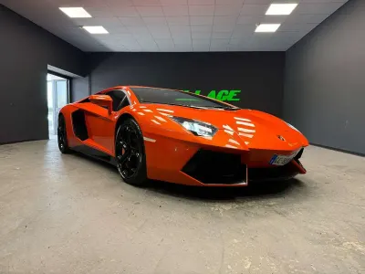 Usata Lamborghini Aventador 700 CV (514 kW) 2012 Arancione Coupé