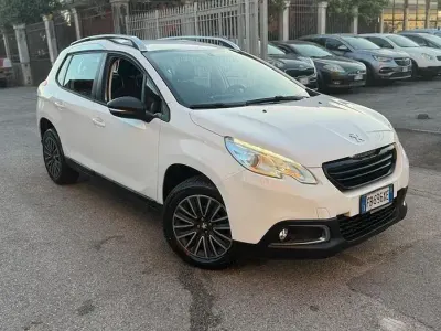 Usata Peugeot 2008 Active 75 CV (55 kW) 2016 Bianco SUV