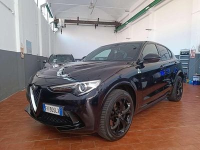 Usata Alfa Romeo Stelvio Quadrifoglio 510 CV (375 kW) 2019 Nero vulcano SUV