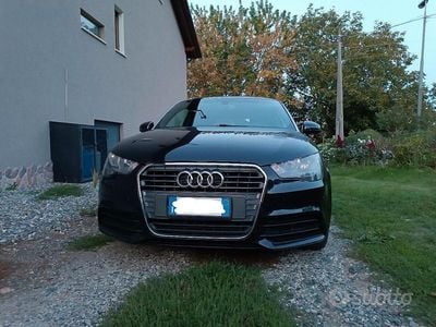 Usata Audi A1 105 CV (77 kW) 2011 Nero Utilitaria