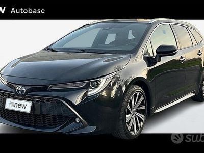 Usata Toyota Corolla Style 184 CV (135 kW) 2022 Nero Station wagon