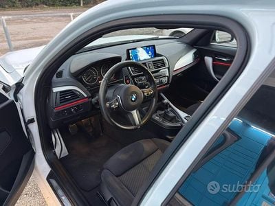Usata BMW 116 M Sport 116 CV (85 kW) 2017 Bianco Utilitaria