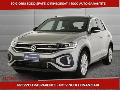 Usata VW T-Roc R-line 150 CV (110 kW) 2023 Argento SUV