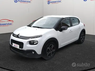 Usata Citroën C3 PureTech 83 CV (61 kW) 2018 Bianco Utilitaria