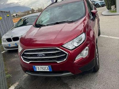 Usata Ford Ecosport ST-Line 125 CV (91 kW) 2019 Rosso SUV
