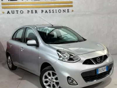 Usata Nissan Micra 80 CV (58 kW) 2015 Argento Utilitaria