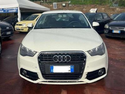 Usata Audi A1 Ambition 86 CV (63 kW) 2011 Bianco Berlina
