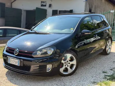 Usata VW Golf VI GTI 211 CV (155 kW) 2010 Nero Berlina