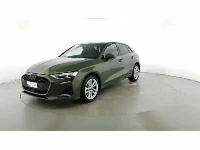 Usata Audi A3 Sportback e-tron Advanced Plus 116 CV (85 kW) 2025 Verde distretto metallizzato Utilitaria