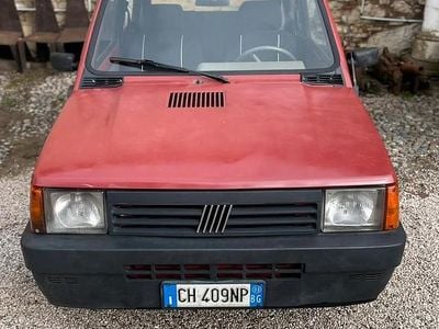 Usata Fiat Panda Young 54 CV (39 kW) 2003 Rosso Utilitaria