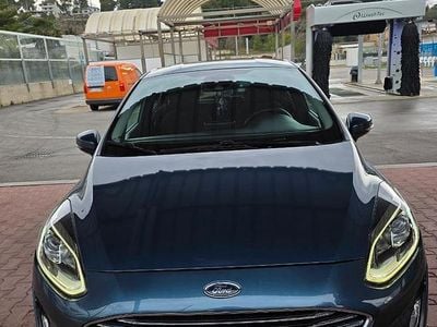 Usata Ford Fiesta Titanium 75 CV (55 kW) 2019 Blu/azzurro Berlina
