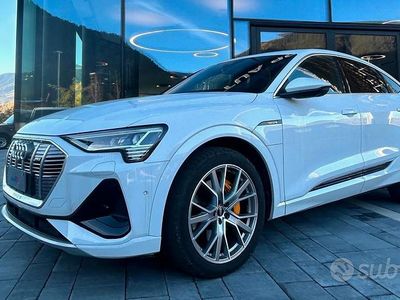 Usata Audi e-tron S-Line 300 kW (408 CV) 2022 Bianco SUV