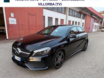 Usata Mercedes A180 Premium 109 CV (80 kW) 2018 Nero Berlina