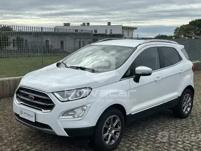 Usata Ford Ecosport Titanium 99 CV (72 kW) 2019 Bianco SUV