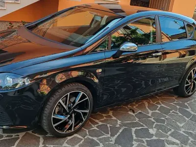 Usata Seat Leon FR 170 CV (125 kW) 2007 Nero Utilitaria
