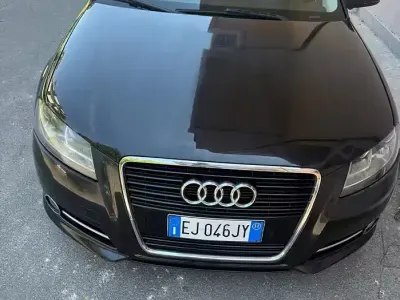 Usata Audi A3 Ambiente 105 CV (77 kW) 2011 Nero Utilitaria