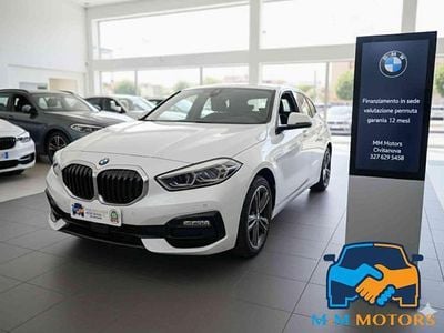 Usata BMW 116 Sport Line 116 CV (85 kW) 2019 Bianco Utilitaria