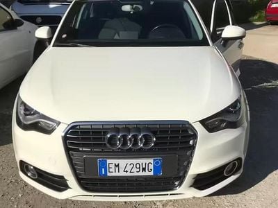 Usata Audi A1 90 CV (66 kW) 2012 Bianco Utilitaria