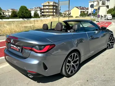 Usata BMW 420 Sport Line 184 CV (135 kW) 2022 Grigio Cabrio