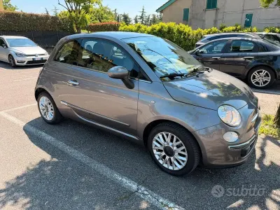 Usata Fiat 500 Lounge 69 CV (50 kW) 2015 Grigio Berlina