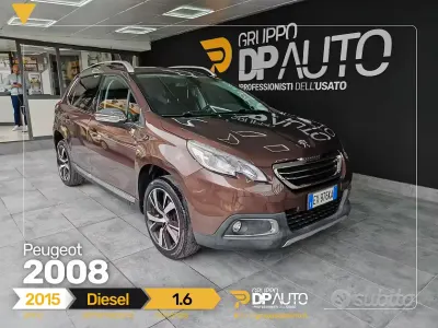 Brugt Peugeot 2008 Allure 114 HK (83 kW) 2015 Brun SUV