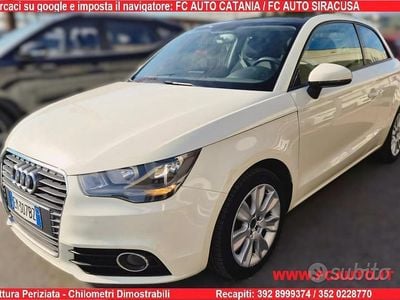 Usata Audi A1 Ambition 86 CV (63 kW) 2012 Bianco Utilitaria