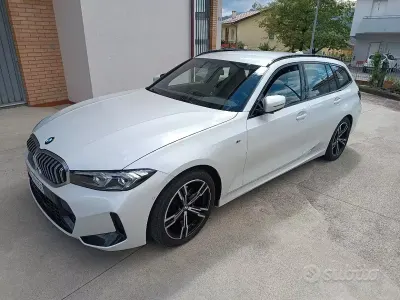 Usata BMW 320 M Sport 190 CV (139 kW) 2023 Bianco Station wagon