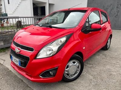 Usata Chevrolet Spark 68 CV (50 kW) 2013 Rosso Utilitaria