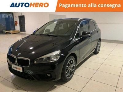 Usata BMW 216 Active Tourer Advantage 116 CV (85 kW) 2016 Nero Monovolume