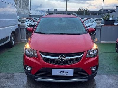 Usata Opel Karl Rocks 73 CV (53 kW) 2017 Rosso Utilitaria
