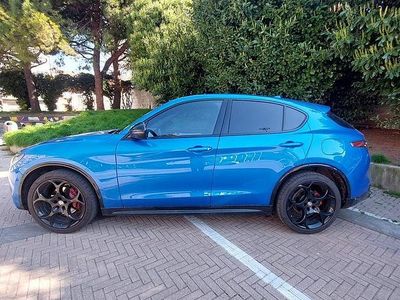 Usata Alfa Romeo Stelvio Veloce 210 CV (154 kW) 2022 Blu SUV