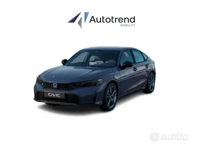 Nuova Honda Civic Hybrid 184 CV (135 kW) 2025 Rosso Berlina