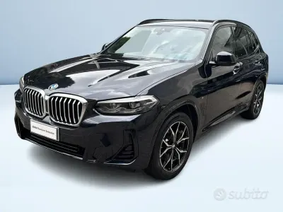 Usata BMW X3 M Sport 190 CV (139 kW) 2022 Nero SUV