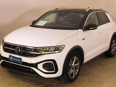 Usata VW T-Roc R-line 150 CV (110 kW) 2022 Bianco SUV